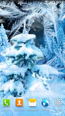 Winter Forest Live Wallpaper android App screenshot 4